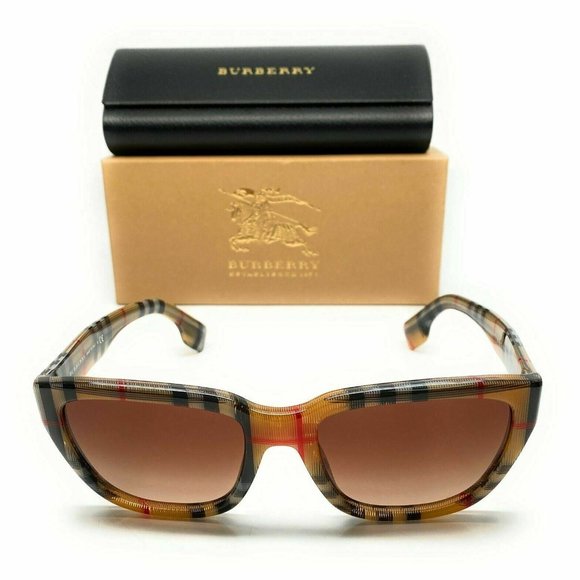 Burberry Vintage Check Square Sunglasses! - Picture 2 of 4